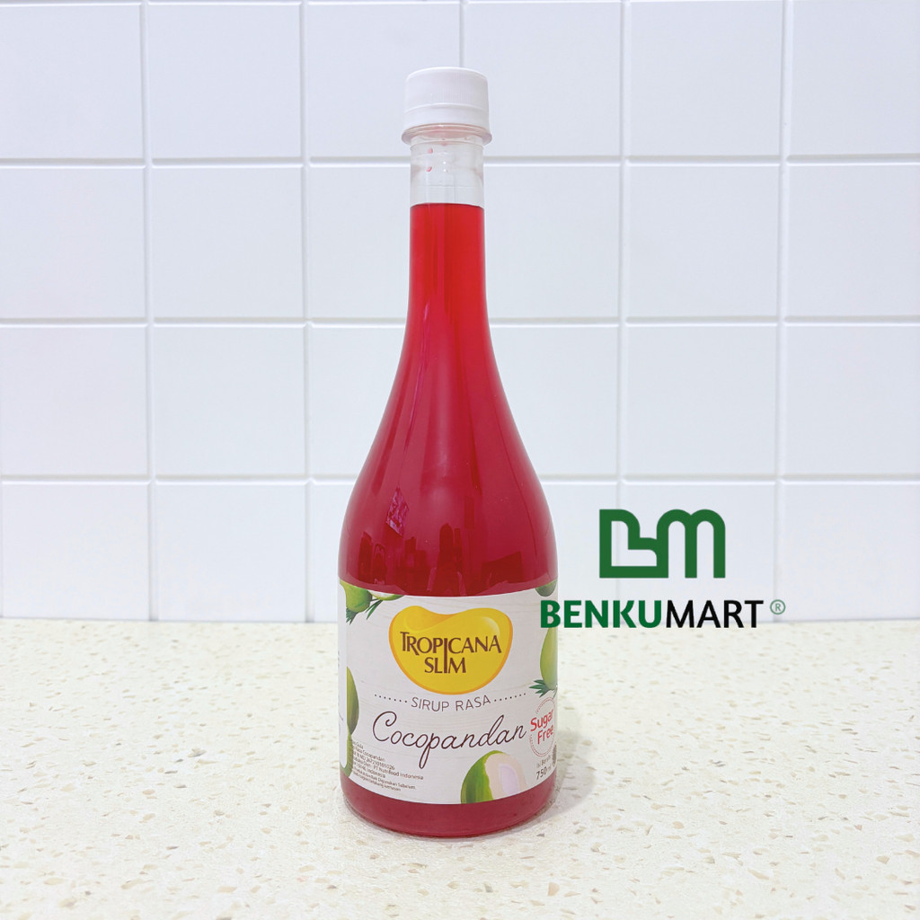 

Tropicana Slim Sirup Cocopandan 750ml - Syrup Bebas Gula