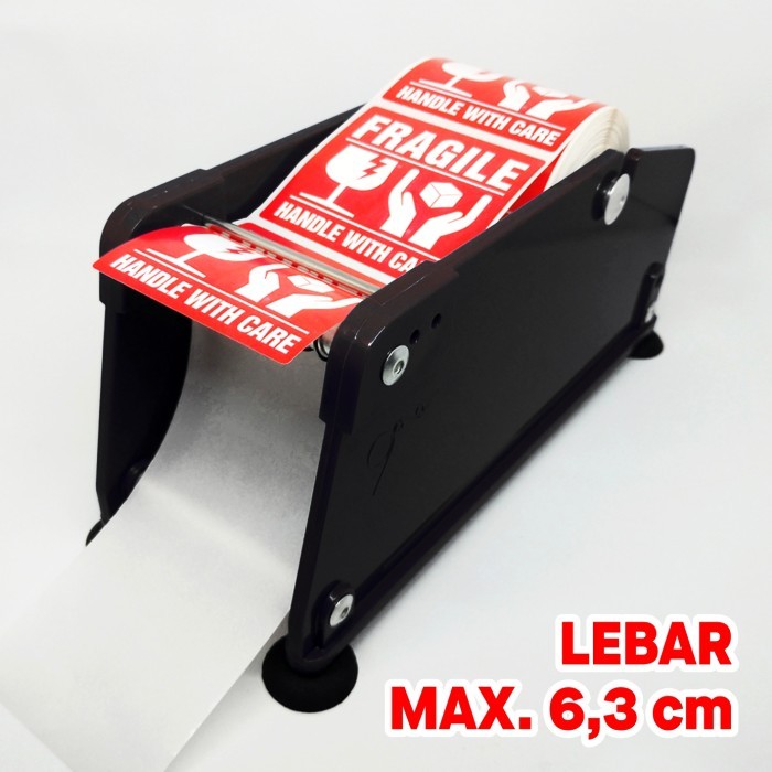 

Dispenser Roll Label Sticker Manual Meja Ekonomis dan Serbaguna - 63 mm
