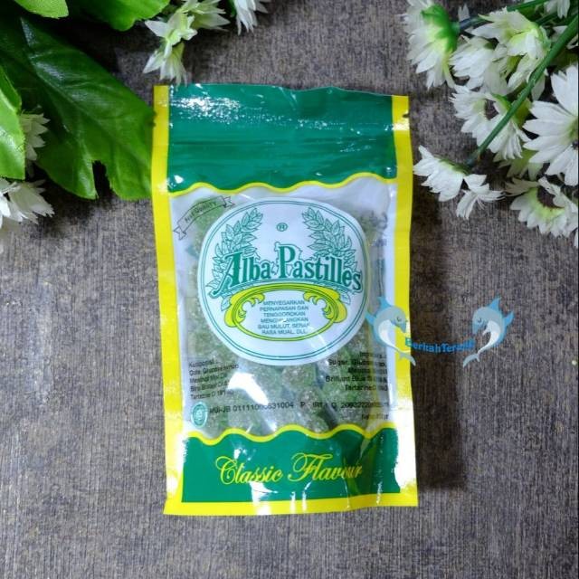 

Permen Mint Alba Pastilles 100gr / Permen Jadul / Permen Mint