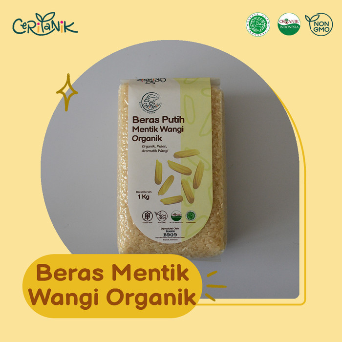 

[TERBARU] Promo Moerah~ Beras Mentik Wangi Organik Vacuum 1 kg - Ceritanik