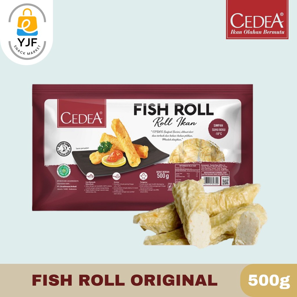 

Cedea Fish Roll Original / Fish Roll Spicy Pedas [500g]