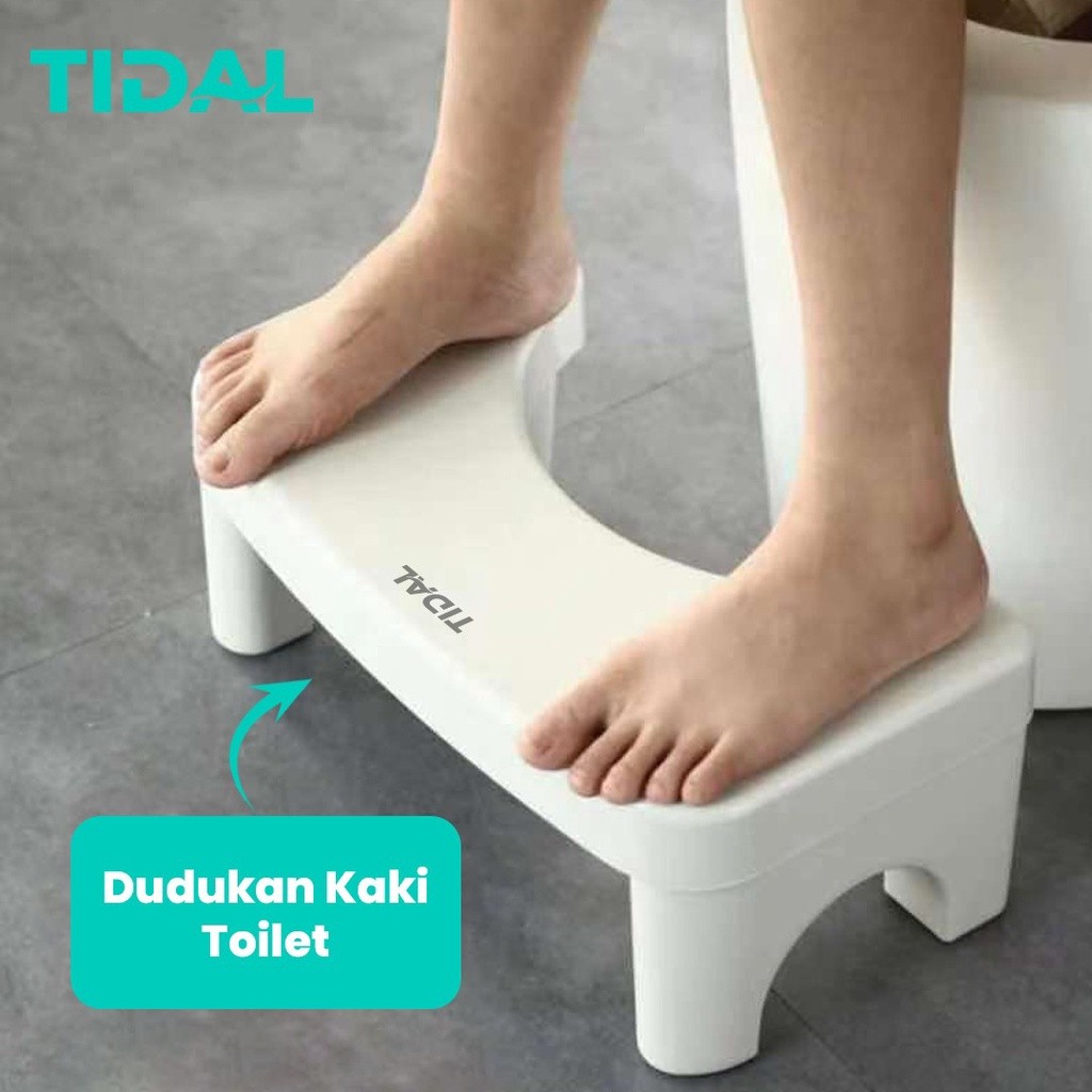 TIDAL Kursi Bangku Pijakan Kaki Toilet / Kloset Duduk Tidal TD086
