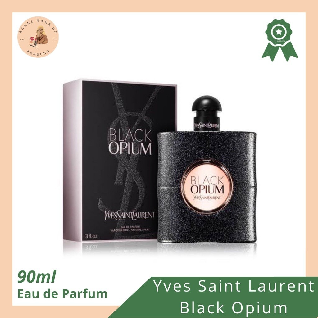 YSL Black Opium Eau de Parfume 90ml Original Exp 2026 Parfum