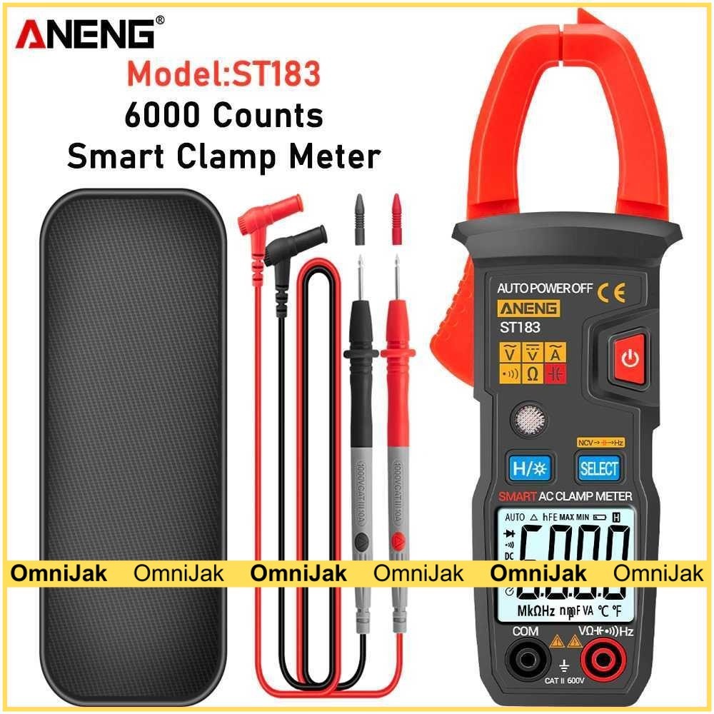 ANENG Digital Multimeter Voltage Tester Clamp - ST183