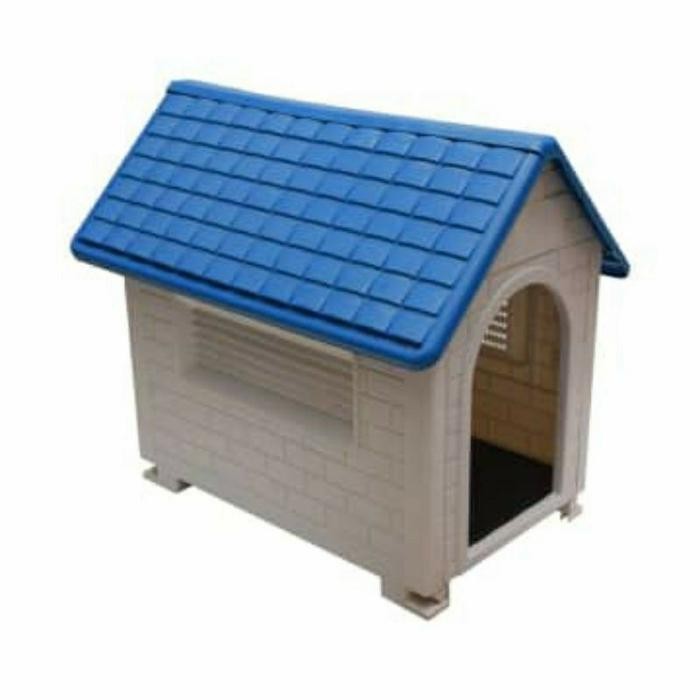 Paws N Tails Kandang Hewan Pet Dog House - Merah