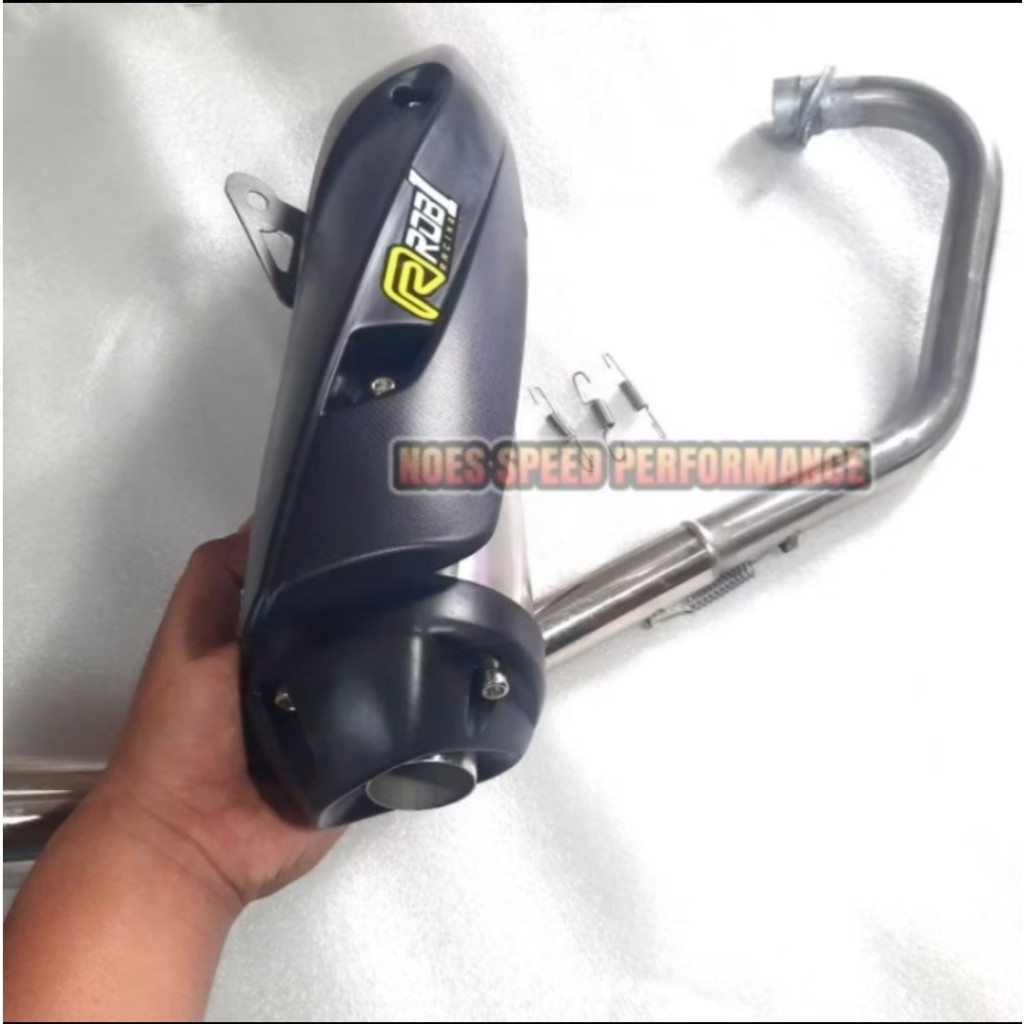 knalpot rob 1  standard racing VIXION  LEHER KNALPOT SATRIA FU  PIPA KNALPOT JUPITER MX  LEHER KNALP