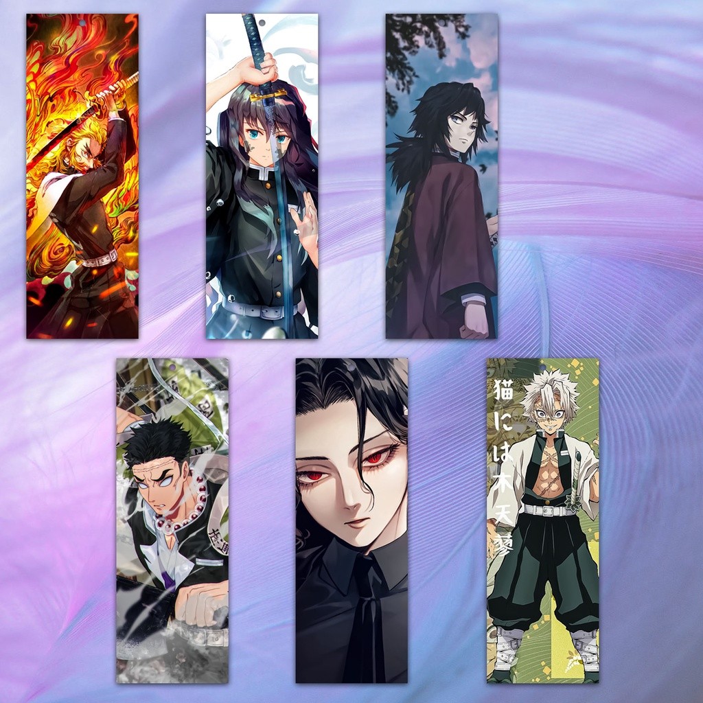 

DISKON Selipan Pembatas Buku - Bookmark Lucu Anime Kimetsu No Yaiba