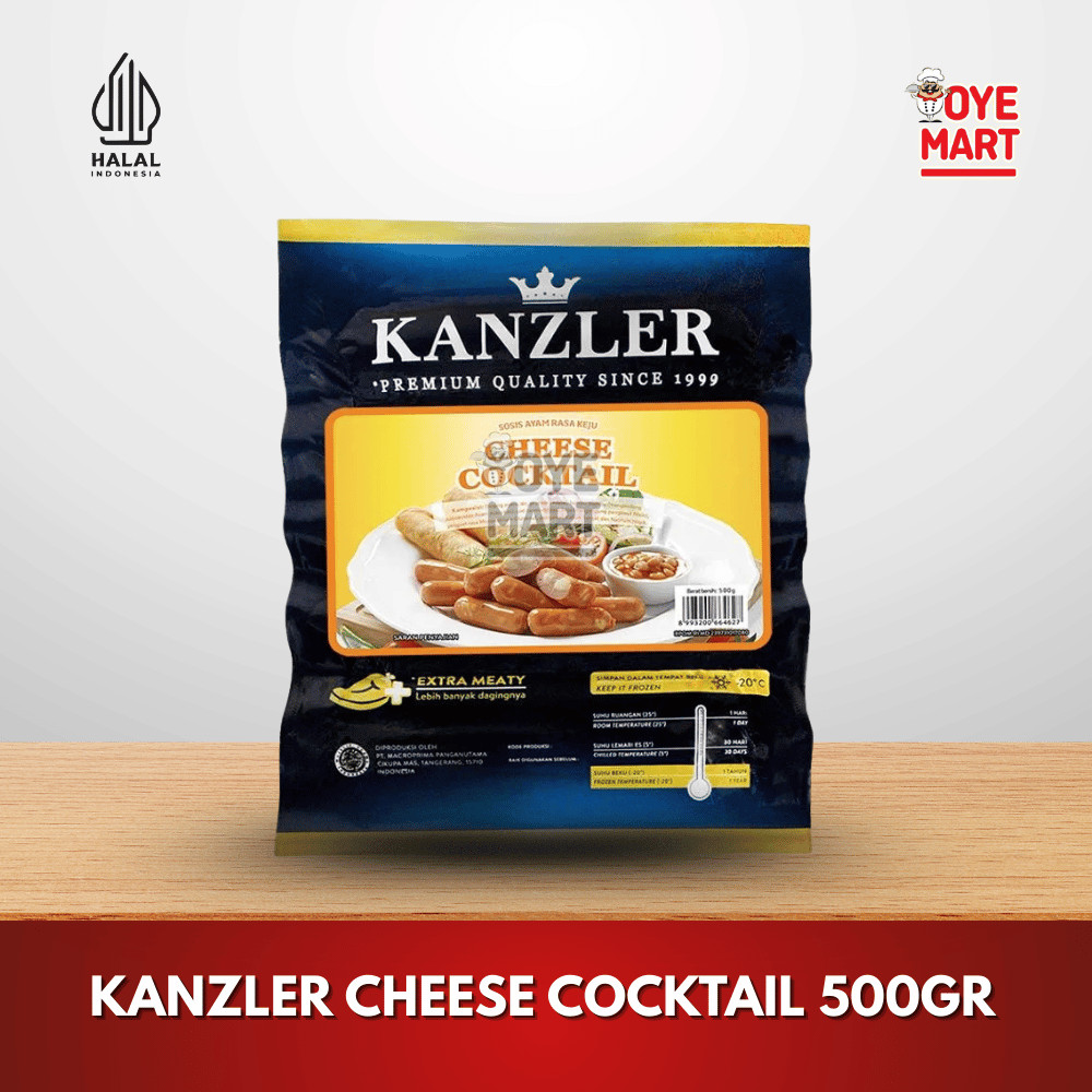 

KANZLER CHEESE COCKTAIL 500GR