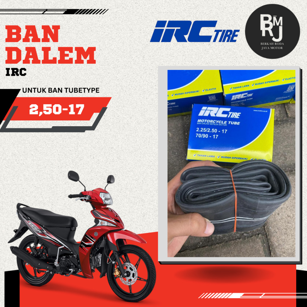 BAN DALAM IRC RING 17 UNTUK MOTOR BEBEK