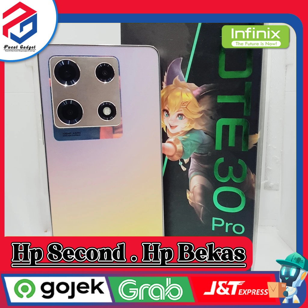 Infinix Note 30 Pro Ram 8 Rom 256GB Second Grade A