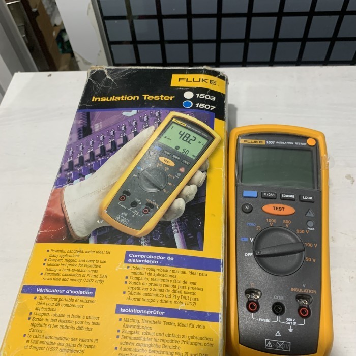 insulation tester fluke 1507