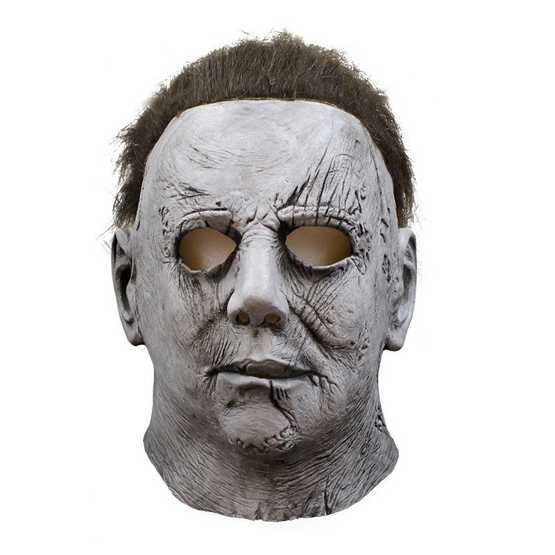 Michael Myers Mask Topeng Hantu Topeng Mike Myers Topeng Pesta Halloween Aneka Premium High Grade