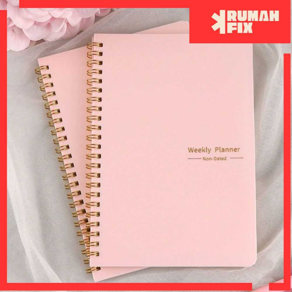 

Weekly Planner Notebook Buku Catatan Mingguan