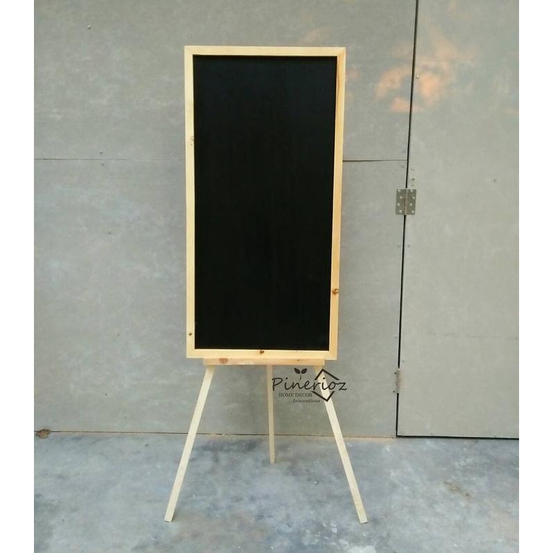

Promo Papan Tulis Kapur 100*50 + Tripod 120cm /Blackboard / Chalkboard terlaris