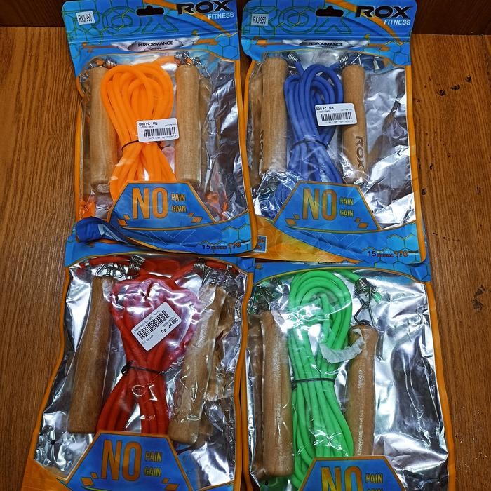 SKIPPING ROX RXJ L KAYU (WARNA RANDOM)