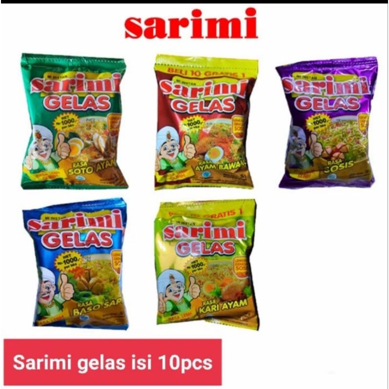 

1 Rcg Mie Sarimi Gelas 10 Bungkus Rasa Lengkap
