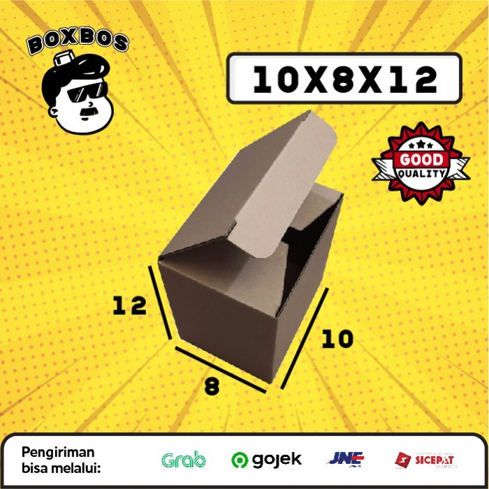 

KARDUS uk 10x8x12 CM Diecut Pizza Corrugated Packaging Box