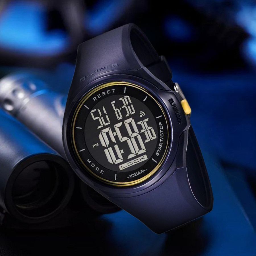 Jam Tangan Jam Tangan  Dziner Jam Tangan Pria dan Wanita Digital 8281 Digital Touchsreen Water Resis