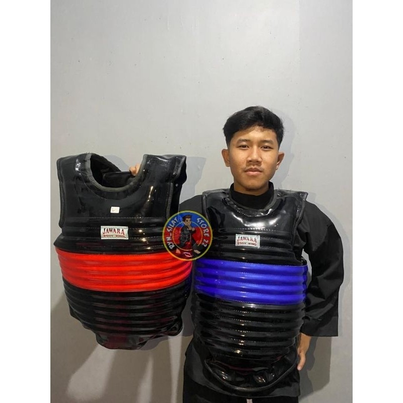 JAWARA Body Protector Aturan Baru Velcro Body Protector Silat Terbaru