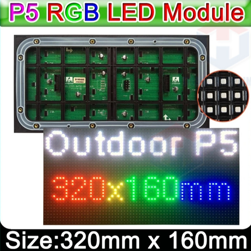 Panel Module Led P5 RGB/Full Color Outdoor SMD Running Text/Panel Module LED P5 Running Text SMD RGB