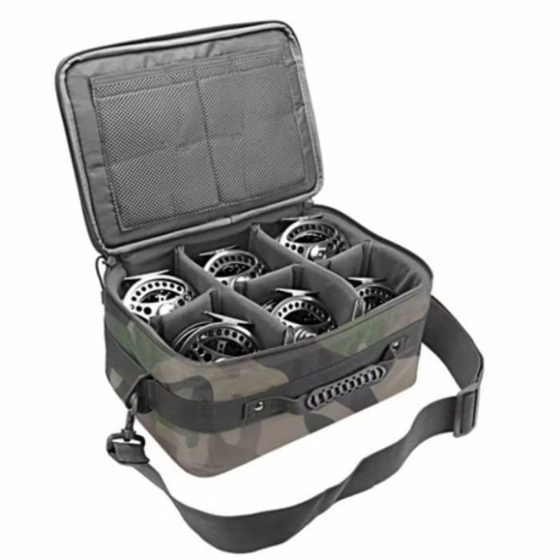 Tas Reel Pancing Tas Penyimpanan Alat Pancing Besar 2in1 Tas Pancing Anti Air Fishing Bag