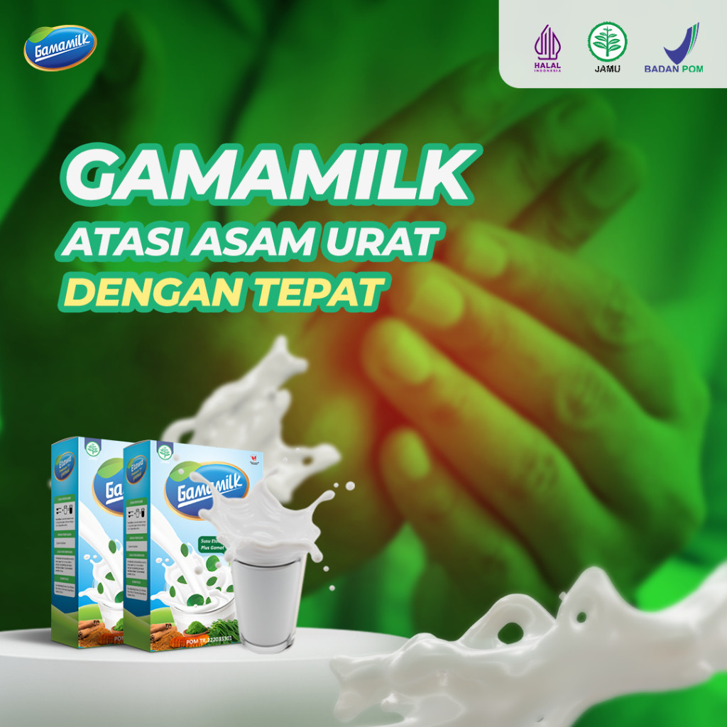 

GAMAMILK - Susu Etawa Plus Gamat Solusi Tepat Atasi Asam Urat