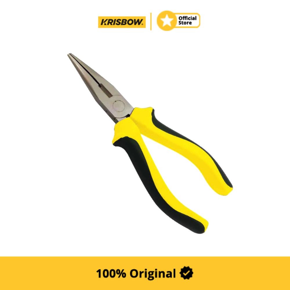 Krisbow Long Nose Plier Tang Cucut 15 cm