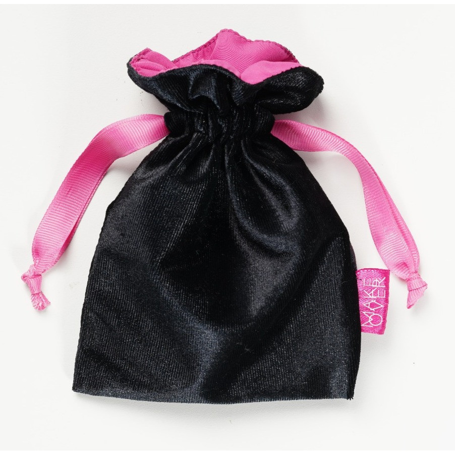 [Gift Not For Sale] Make Over Pouch Black Suede