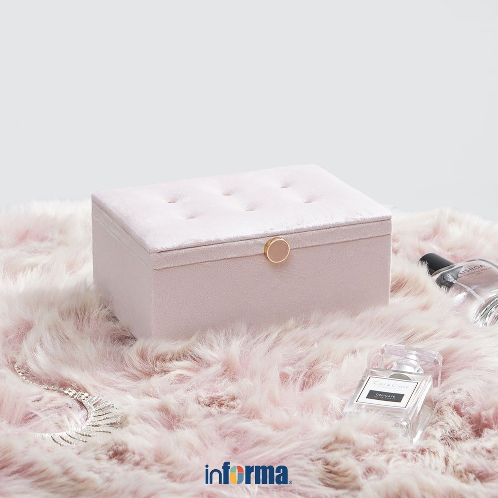 Informa 18.6x13x8.5 cm Camilla Kotak Perhiasan Wadah Simpan Aksesoris Tempat Anting Kalung Cincin Or