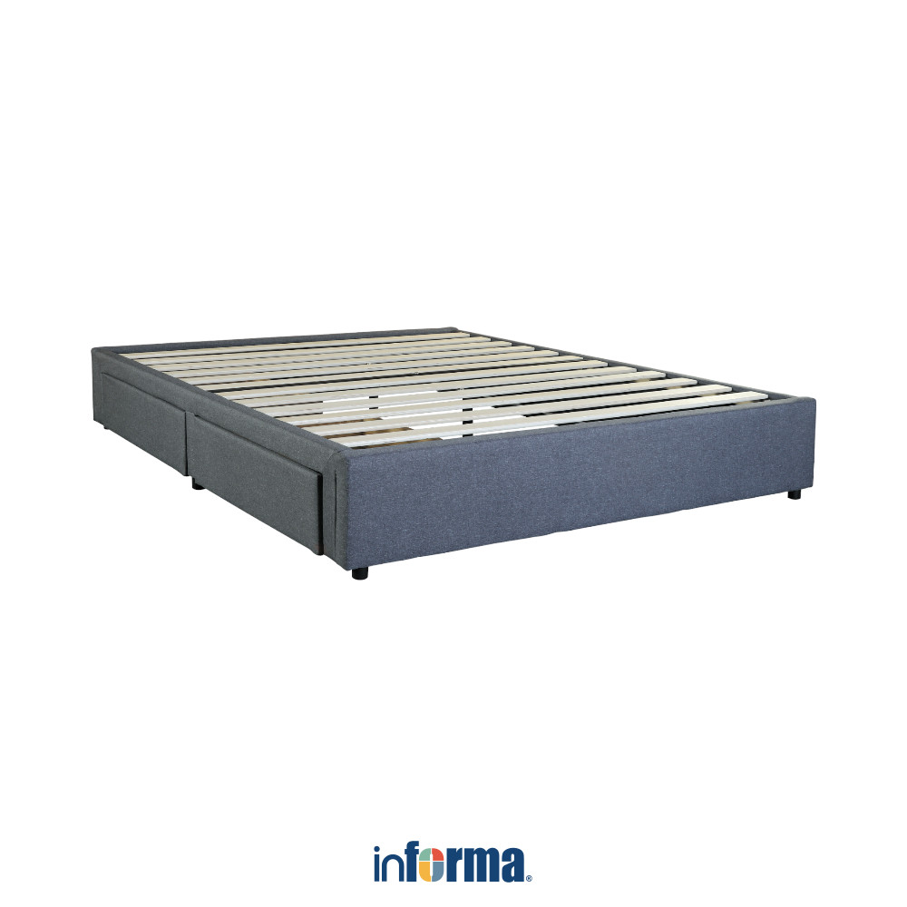 Informa Sleep Linford I I I Dipan Dengan Laci Ranjang Kasur Divan Tempat Tidur Furniture Kamar Tempa