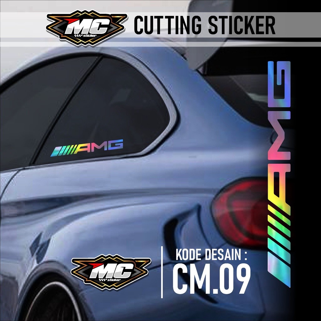 Aksesoris Mobil Stiker Cutting Sticker Lis Strip Variasi Pintu Kaca Samping Body Kap Depan Sponsor R