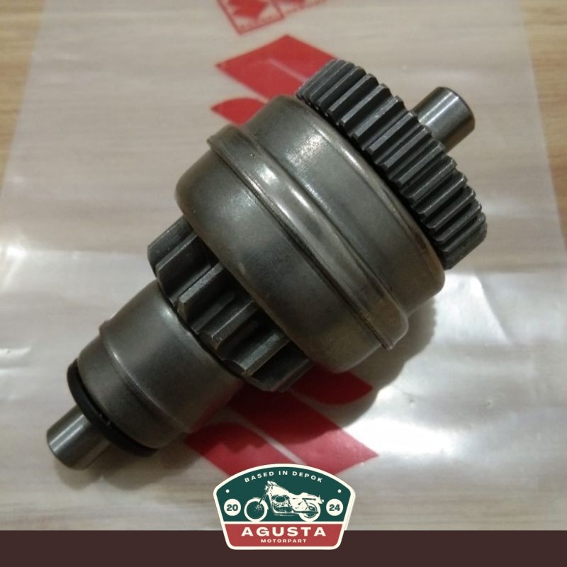 Gigi Starter Pinion Stater Granat Stater Suzuki Nex Spin Skywave SkyDrive Hayate Nex Karbu Nex Fi Le