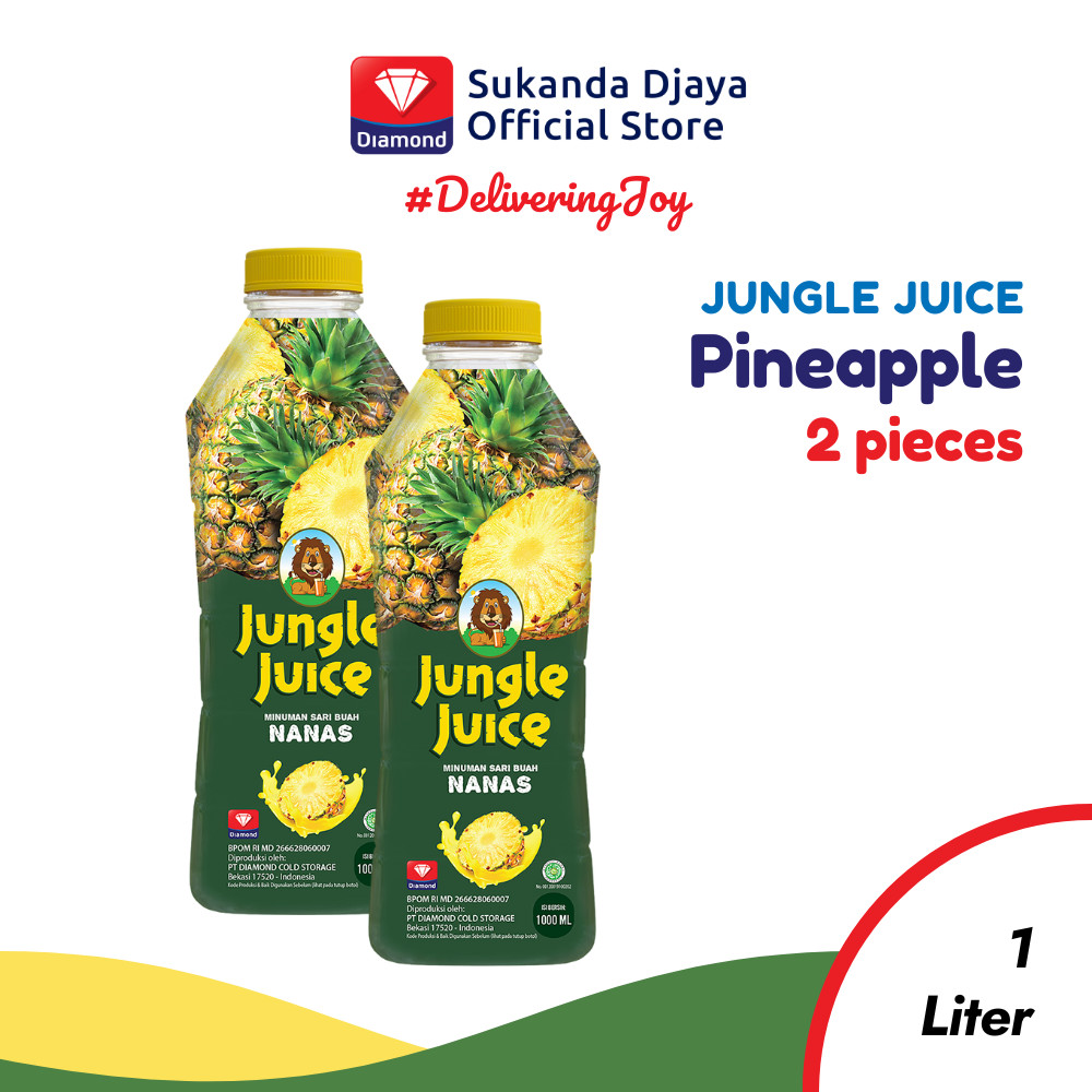 

Jungle Juice Pineapple 1 L - Twin Pack