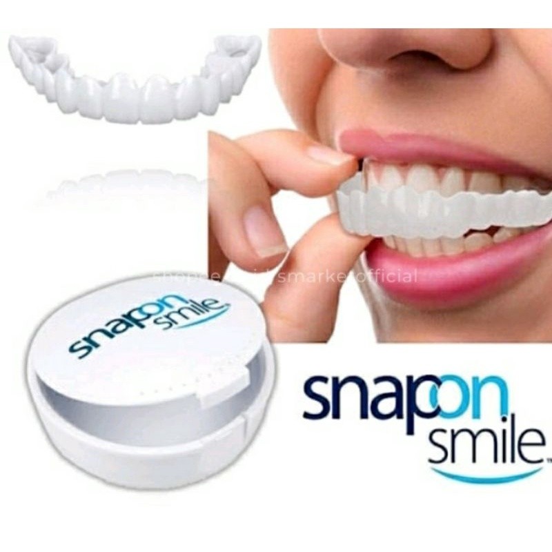 snap on smile original 100% snap on smile/ gigi palsu