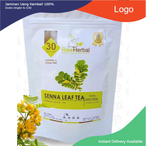 

Original Senna Leaf Tea Herbal Teh Daun Senna