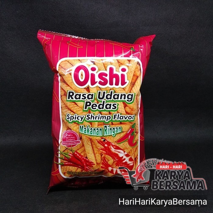 

SNACK OISHI RASA UDANG PEDAS 60GR