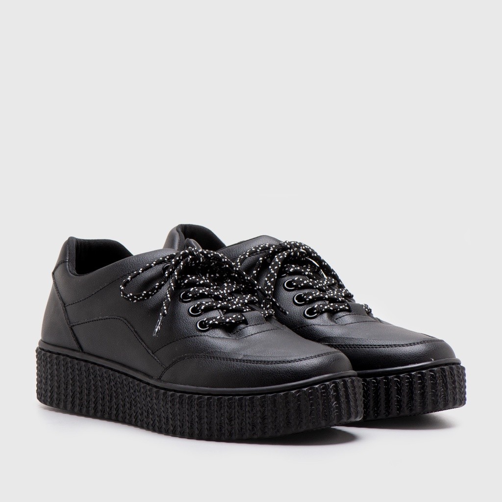 Adorableprojects - Medalion Black Sneakers - Sepatu Wanita