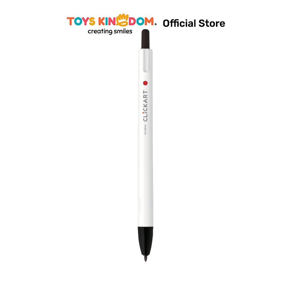 

Toys Kingdom Zebra 0.6 mm Clickart Spidol Hitam Retractable Marker Alat Tulis Perlengkapan Sekolah Dan Kantor