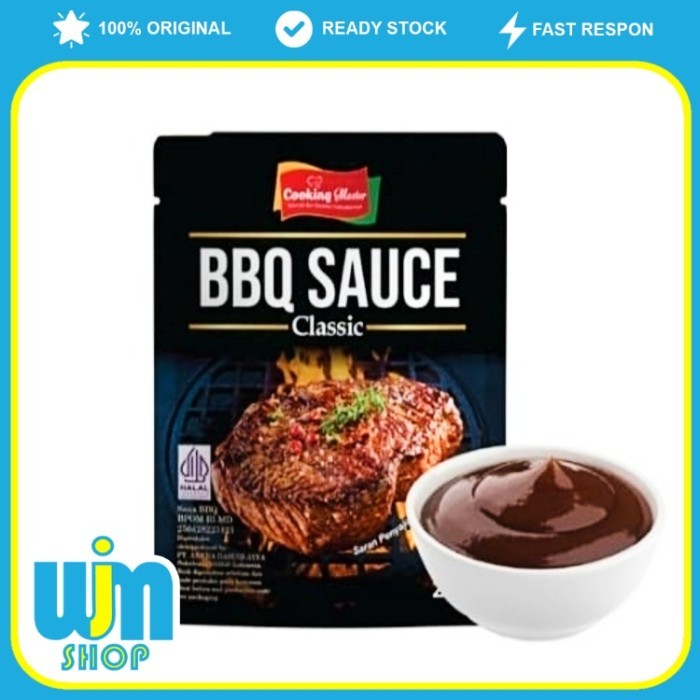 

Sauce BBQ Classic Cooking Master 250gr