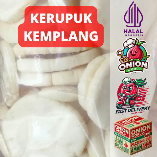 

UWD KERUPUK KEMPLANG 1kg Kerupuk Palembang Kerupuk Ikan Palembang Kemplang Palembang Kerupuk Tenggir