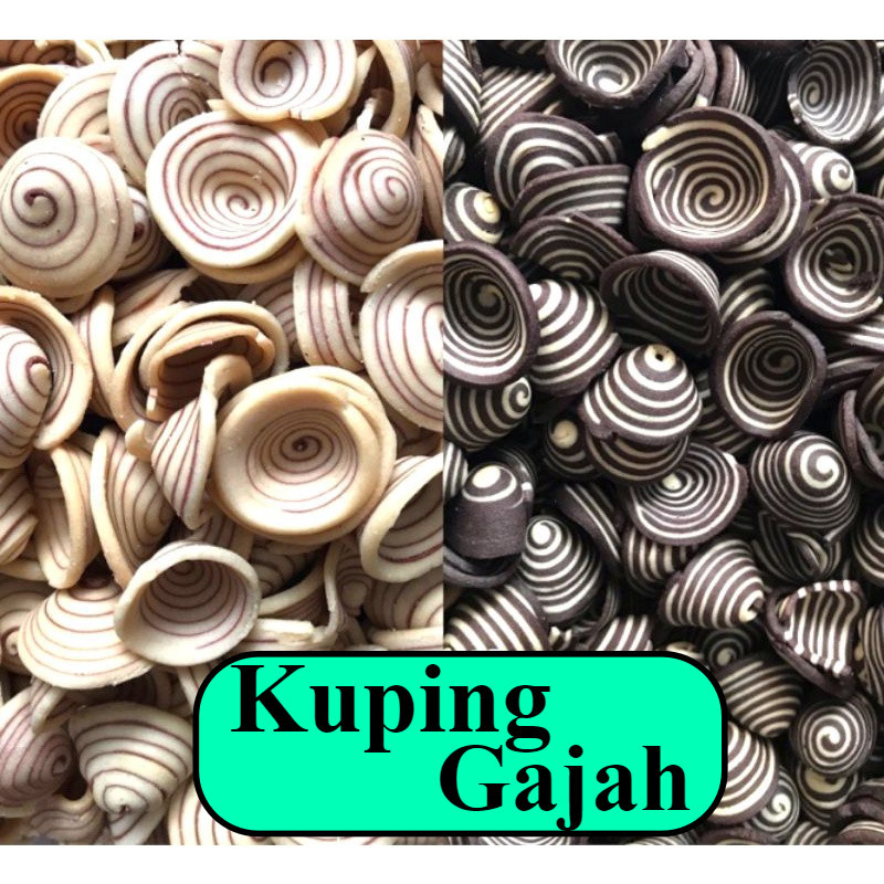 

1kg kuping gajah cream/ hitam