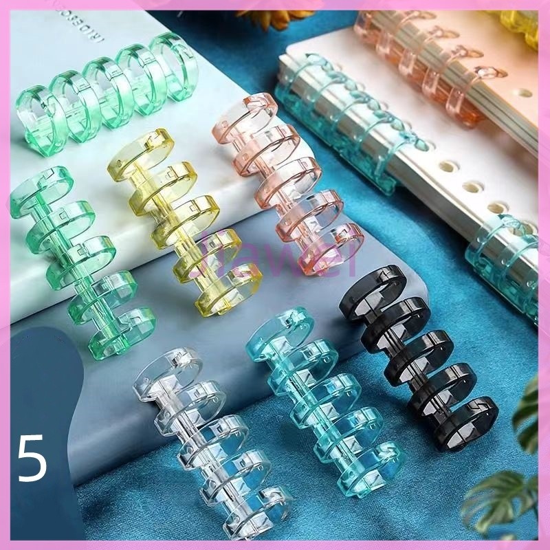 

Jiawei DIY Binding Ring Binder ( 5 Rings ) Colors - 15 mm