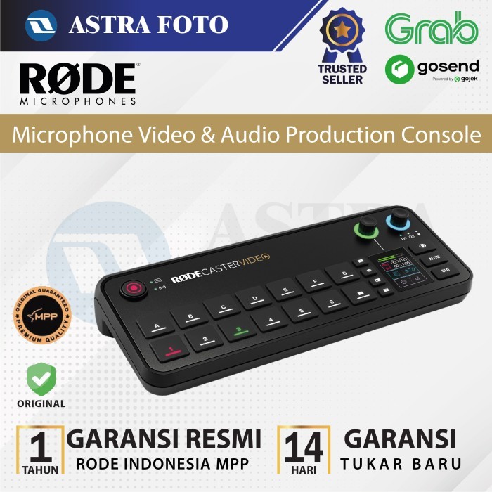 Rode RodeCaster Video Video and Audio Production Console Mixer