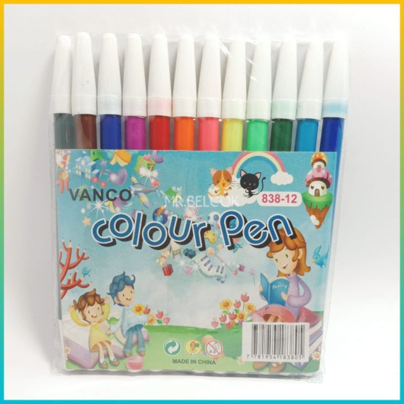 

spidol 12 warna tanggung