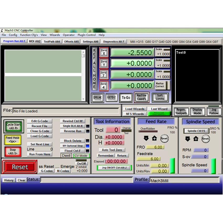 send by email Mach3 engraving software manual English instructions English version V3.041, commissio
