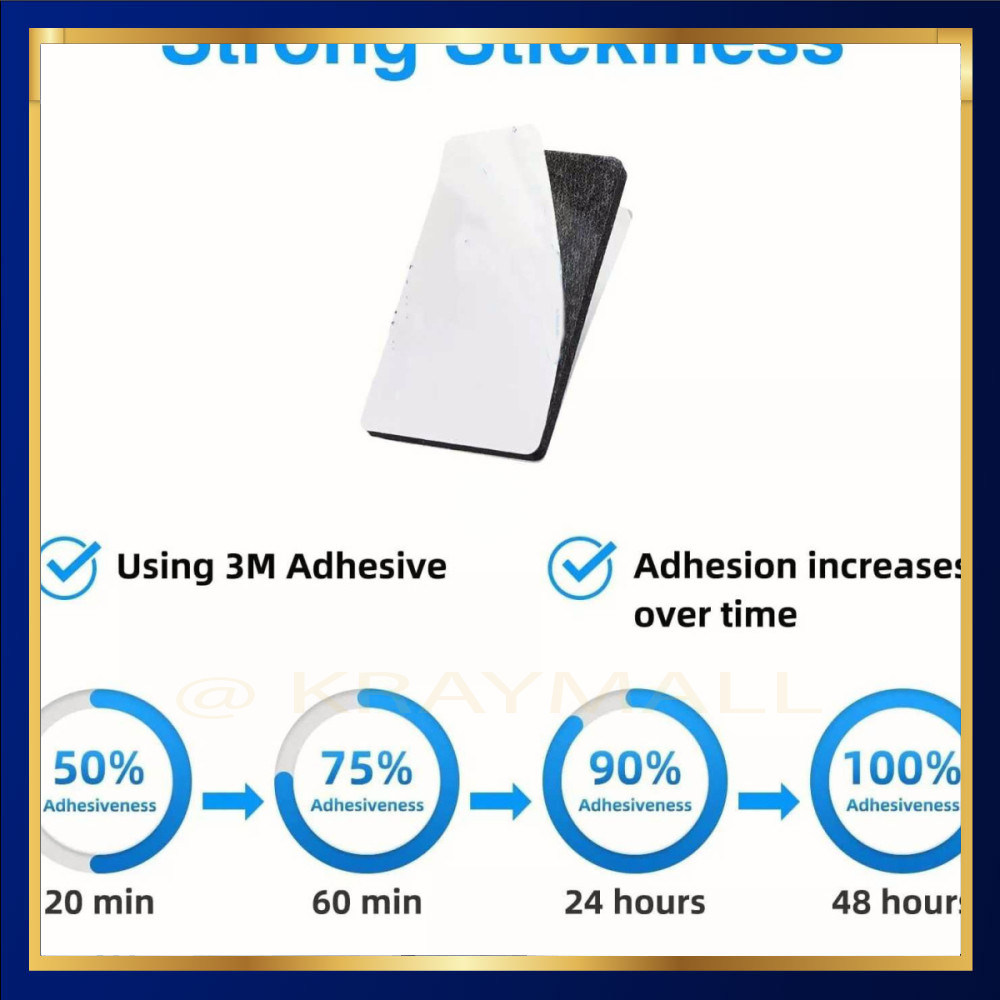 

Double Tape Foam 1.5mm Thick Perekat Tanpa Bekas 20 PCS - 9448A