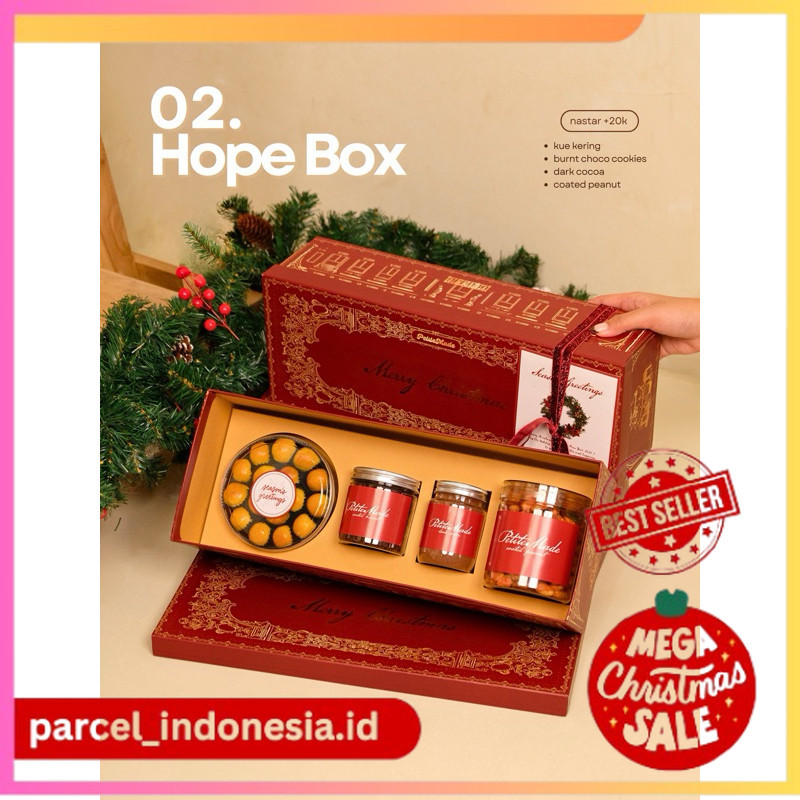 

HOPE BOX & DECEMBER SET - Hampers Natal - Christmas Hampers 2024 - Parcel Natal [PETITEMADE.ID]