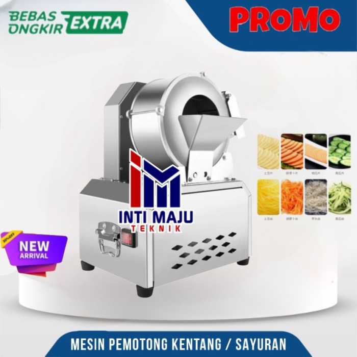 Mesin Pemotong Sayuran Listrik Mesin Pemotong Kentang 220V