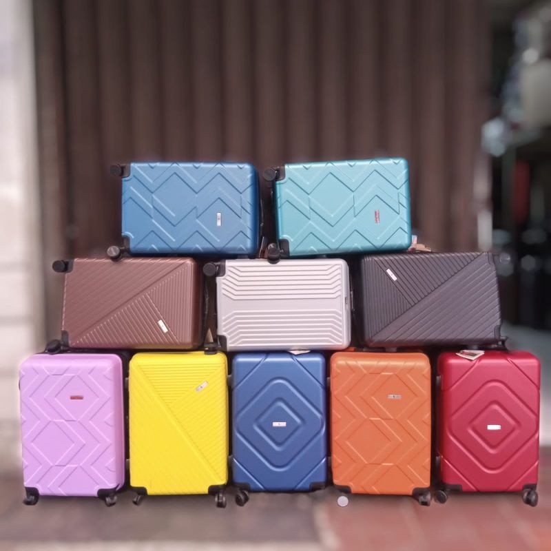 Koper 24 Inch Roda 4 Rotasi 360 Bahan Anti Pecah - Original - Polo