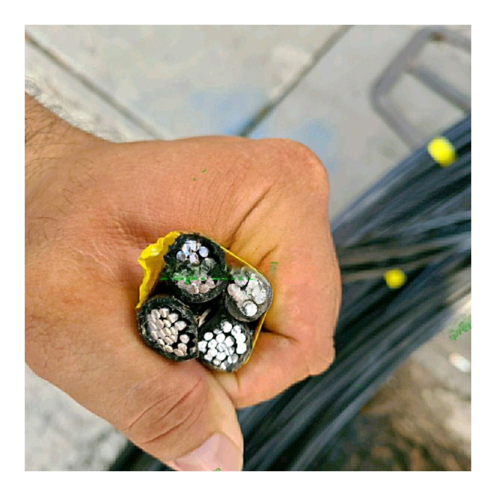 Kabel Twist / Twisted 3x70+50 / 4x70 SR TIC LVTC JTR PLN Meteran - 1 Meter